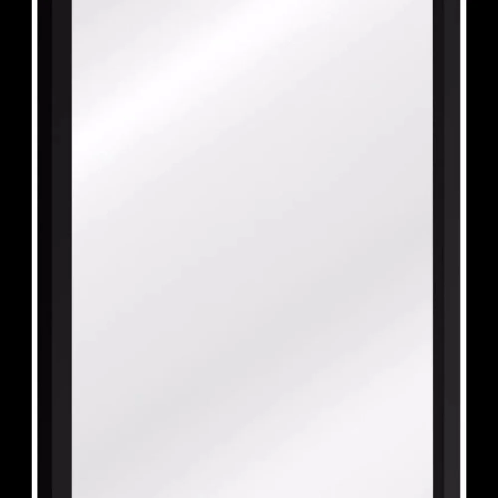Black Large Bathroom Wall Mirror 18×24 ( 2 SETS )